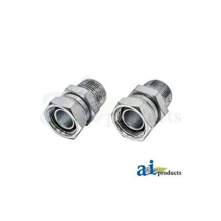 A & I Products Straight Female NPT Swivel X Male NPT Adapter 3.75" x4" x2" A-43D34
